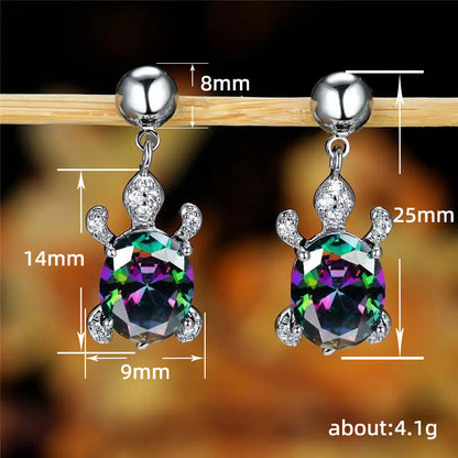 Creative Animal Turtle Stud Earrings