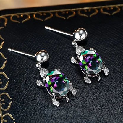 Creative Animal Turtle Stud Earrings